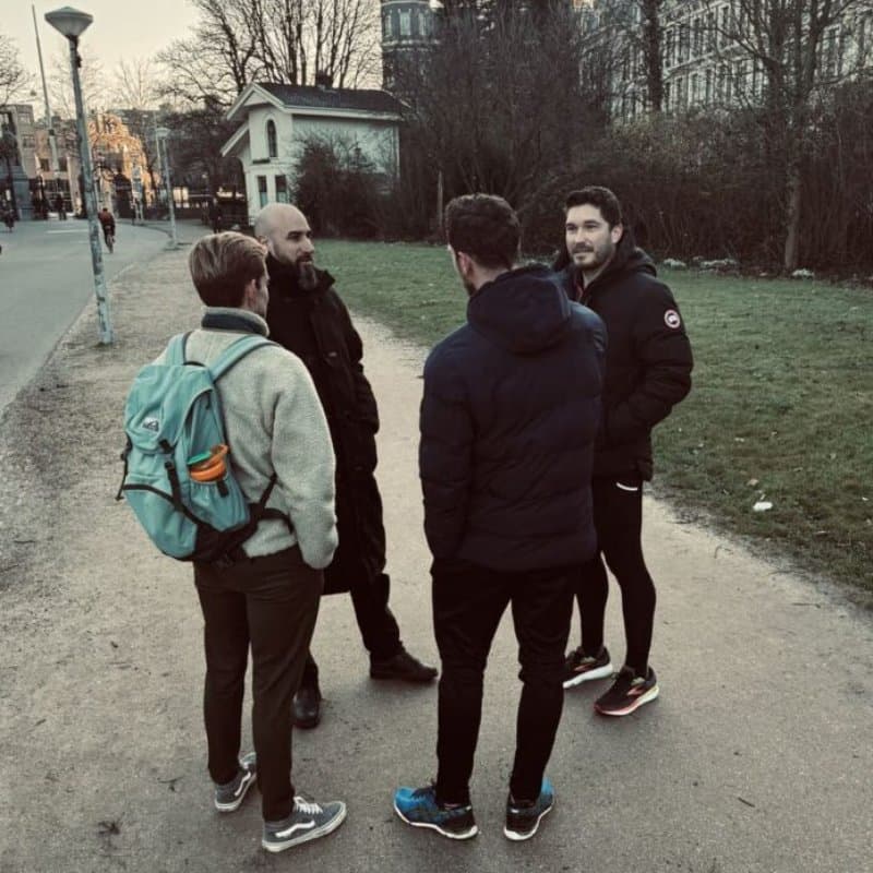 Wekelijkse wandeling Vondelpark