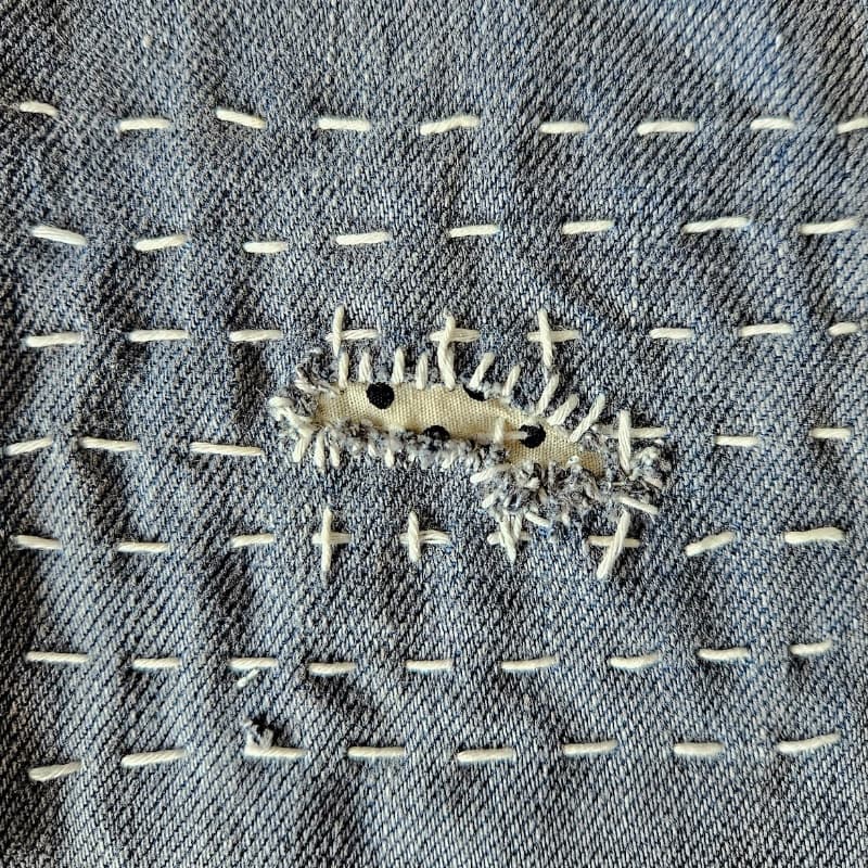 Visable mending workshop (Shashiko) - De Bloei Studio