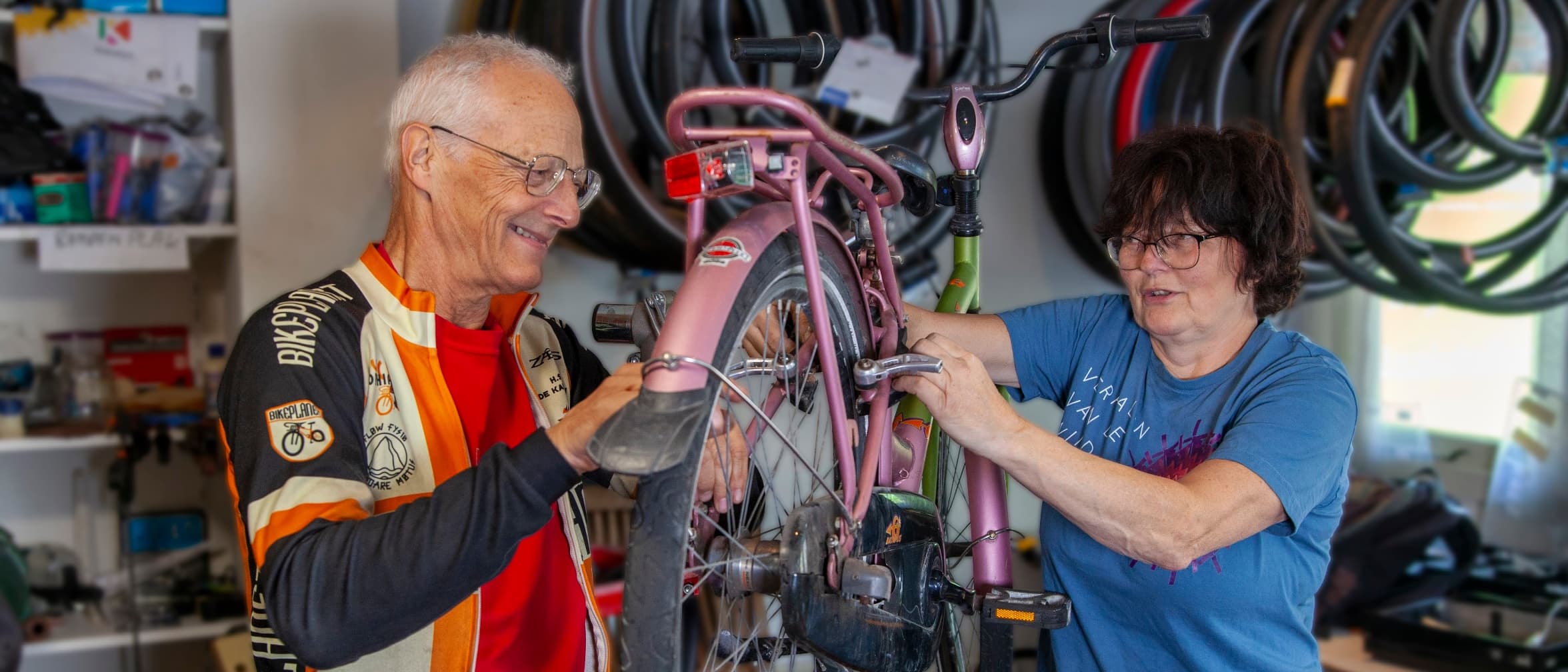 Fix je Fiets - Kom langs met je fiets, knap deze op en leer meer over het onderhoud en kleine reparaties.